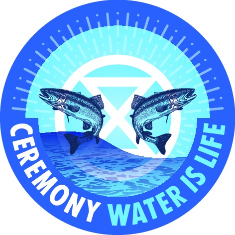 ceremony water is life sticker