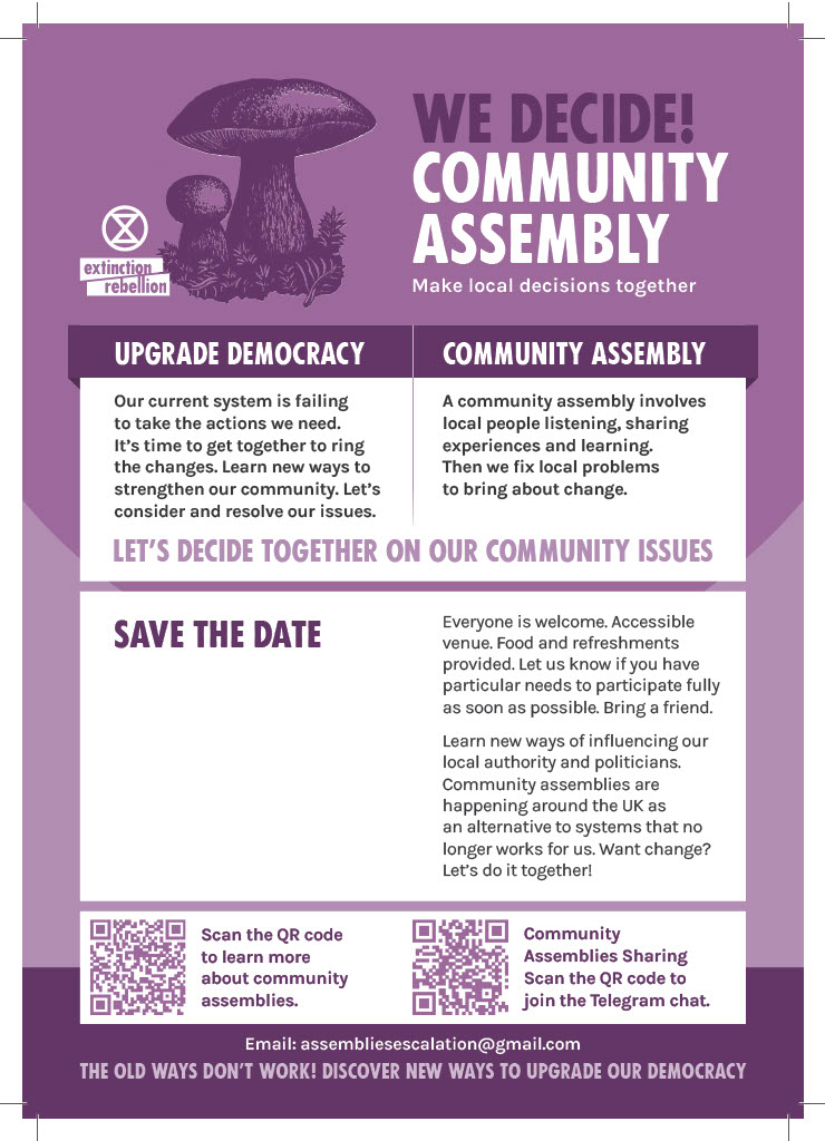 Community Assembly flyer (with text)