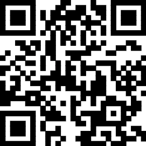QR code created with short link