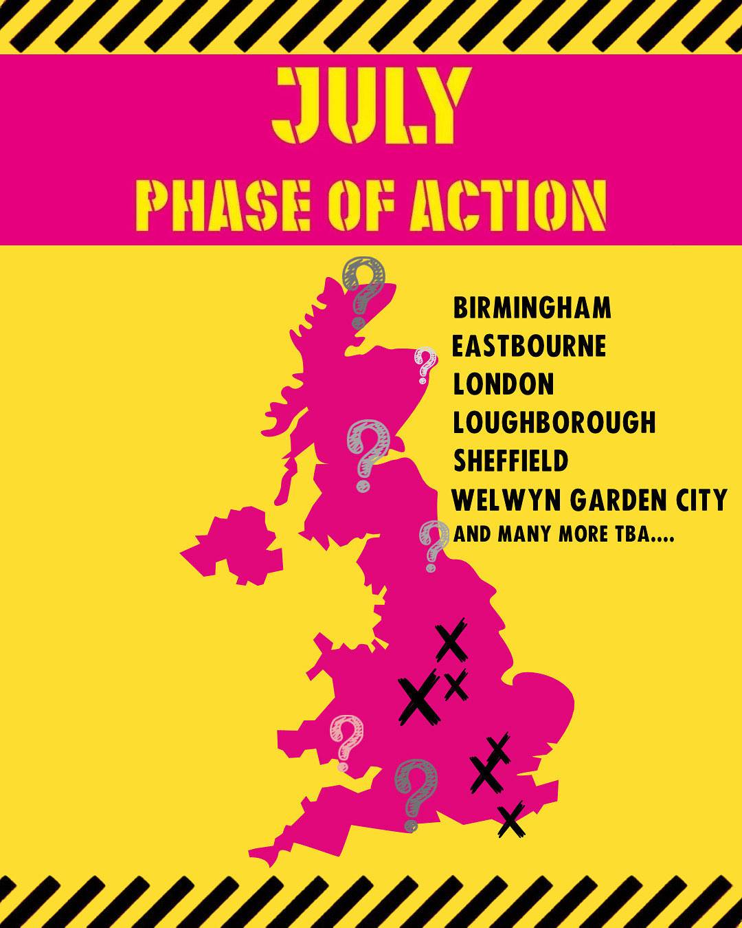 IOS actions around the UK