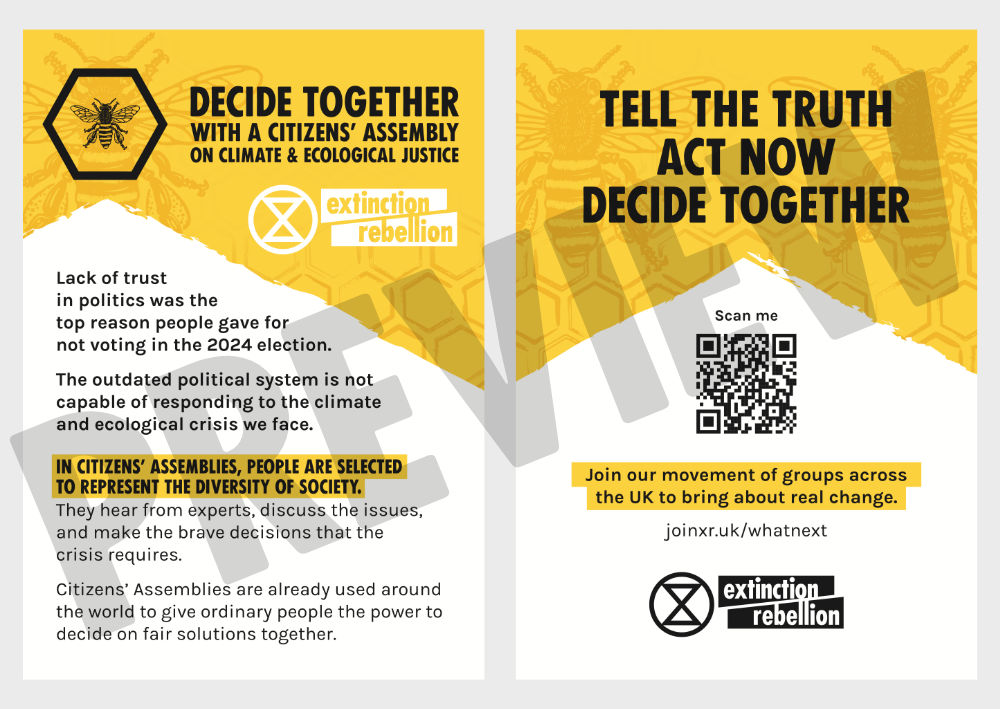 Citizens' Assembly design